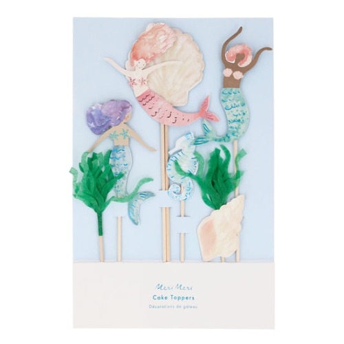 [MeriMeri] Mermaid cake toppers 인어공주