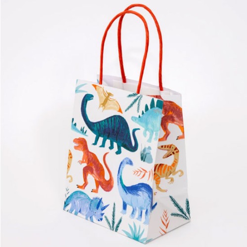 [MeriMeri] Dinosaur party bag 공룡구디백 (x 8)
